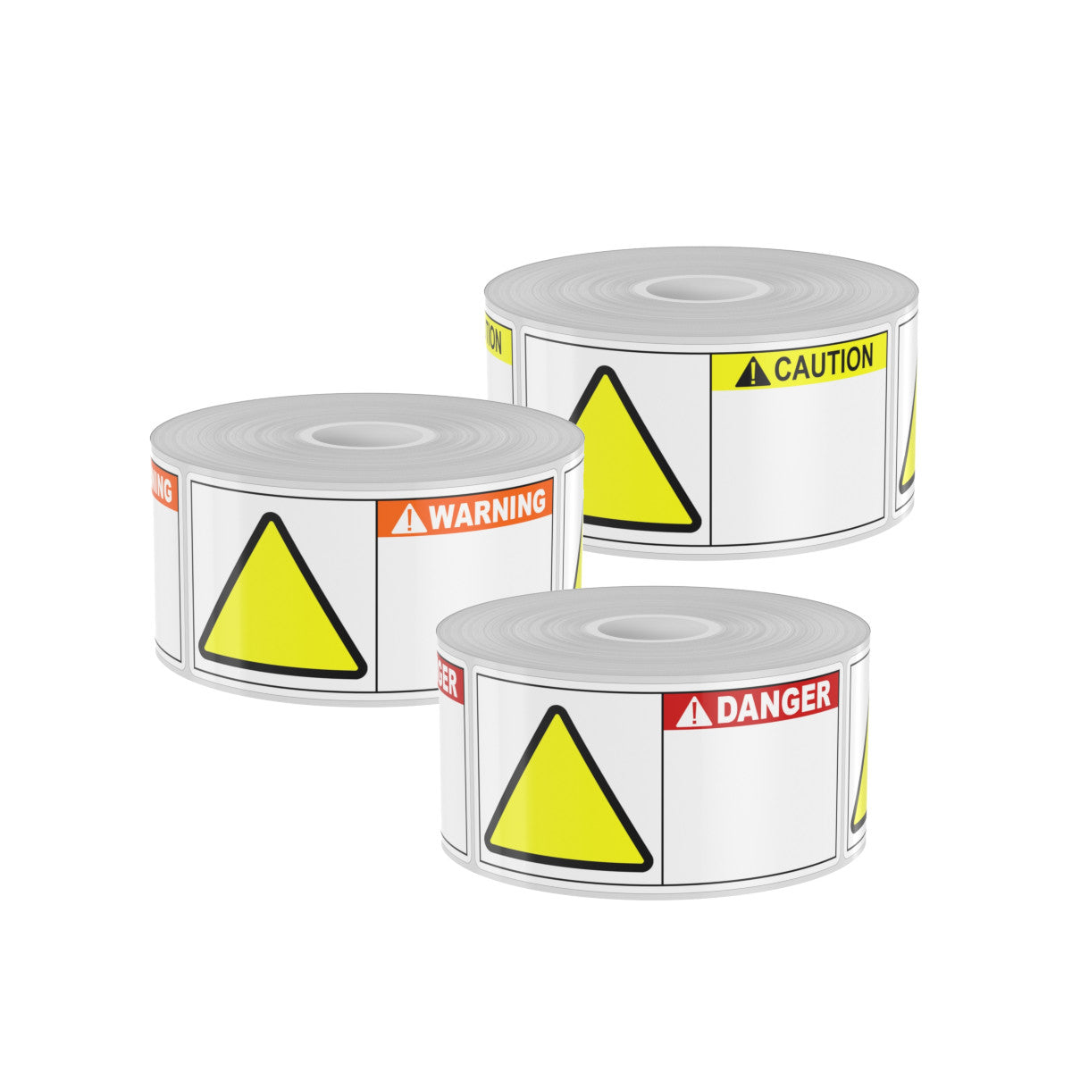 ANSI Triangle Vinyl Labels - Industrial Safety Solutions